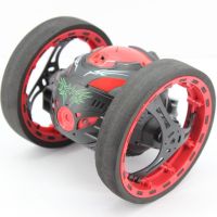 New Upgrade version Jumping Bounce Car SJ88 RC Cars 4CH 2.4GHz Jumping Sumo RC Car W Flexible Wheels Remote Control Robot Car
