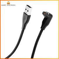 ที่ชาร์จตัวผู้ USB อะไหล่อะแดปเตอร์สายชาร์จอุปกรณ์เสริมสำหรับนาฬิกาอัจฉริยะสายชาร์จ1ม. ส่งข้อมูลสำหรับ Garmin Fenix 7/7S/7X/6/6/6S