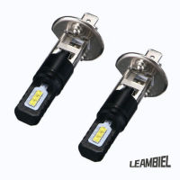 Leambiel 6led ไฟหน้ารถยนต์1คู่อุปกรณ์ตกแต่งรถยนต์หลอดไฟไฟฉายที่ศีรษะที่มีพลังสูงสว่างมากไฟตัดหมอก30W 6000K Csp【fast】