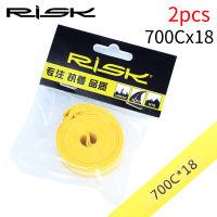 RISK 2pcs/lot Bicycle Tire Protection Liner Mountain Road Bike Dead Fly Bicycle Puncture Proof Belt 29/26/27.5*20mm 700c*18mm