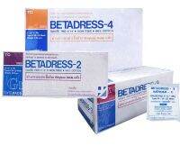 BETADRESS ผ้าก๊อซปิดแผล แบบ Sterile ชนิดแผ่นแยกชิ้น ขนาด 4 นิ้ว 3 นิ้ว 2 นิ้ว (10X10) ชิ้น 1 กล่อง