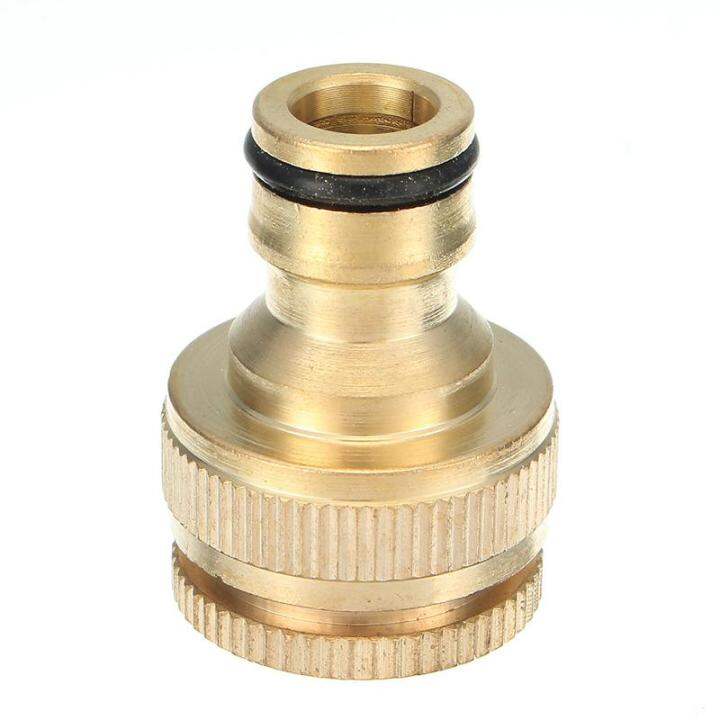 1/2 And 3/4 Inch Brass Faucet Adapter Female Washing Machine Water Tap Hose Quick Connector