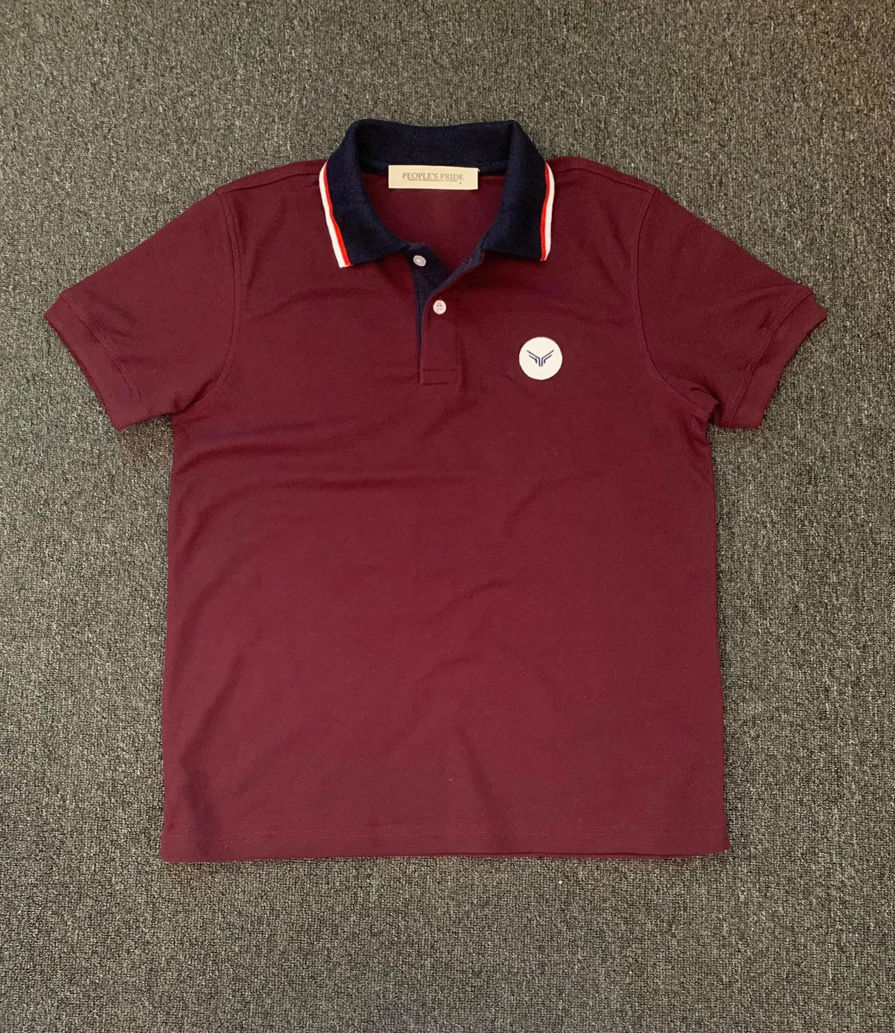 Men's People's Pride Polo Shirt w/Tipping-CC NB Red White | Lazada PH