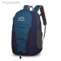 ✔№▬ Mochila leve para campismo masculino e feminino ar livre casais mochila montanhismo esporte juvenil moda dia de semana bolsas caminhada azul profundo