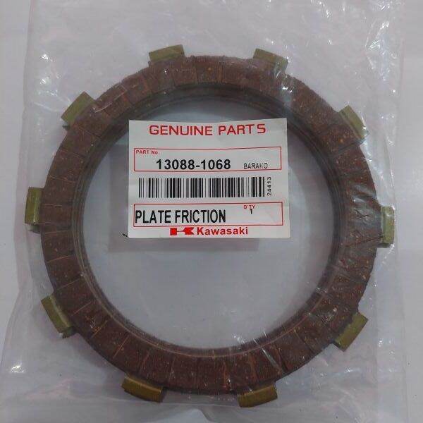 Kawasaki BARAKO BC175 CLUTCH LINING SET Plate Friction 130881068