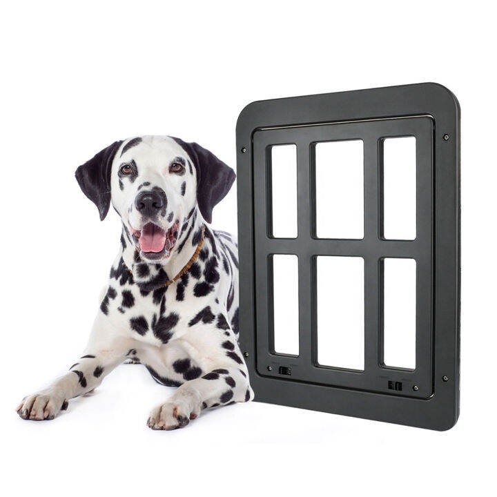 Pet Screen Door Dog and Cat Flap Door for Screen Door In Out 2Way Locking Pets Doors Lazada