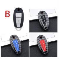 ✲◇ Carbon ABS Remote Car Key Shell Case For Suzuki Swift SX4 Vitara 2010-2016 TS008 / TS007 Smart Key