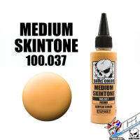 SKULL COLOR 100.037 MEDIUM SKINTONE ACRYLIC COLOR 60ML FIGURE สีอะครีลิกสำหรับพลาสติก โมเดล VCA GUNDAM