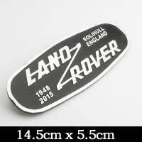 14.5*5,5.5Cm อลูมินัมตะแกรงหน้าหม้อรถยนต์รถยนต์สำหรับ SOLIHULL ENGLAND Logo Defender 2015ตกแต่งป้ายอัตโนมัติ