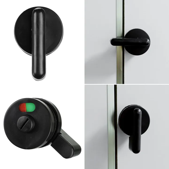 Indicator Lock C3FB Commercial Lock With In-Use Or Vacant Indicator In Satin Brass