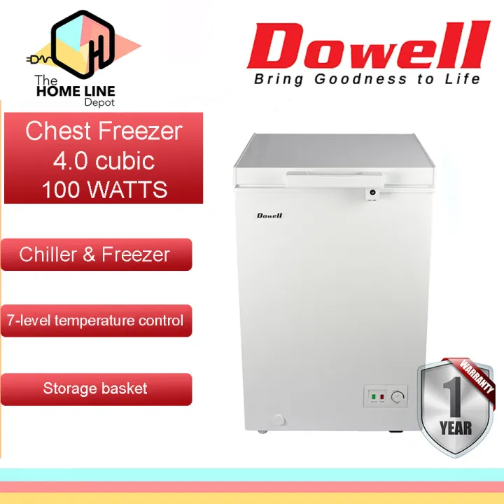 DOWELL CHEST FREEZER 4 CU. FT CFR-100 | Lazada PH