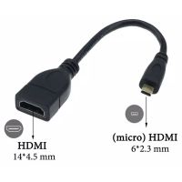 พร้อมส่ง โปรโมชั่น Micro HDMI ชายไป HDMI หญิงอะแดปเตอร์ซ้ายมุม90องศาชาย3D 1080P สำหรับ PC โปรเจคเตอร์แล็ปท็อป ส่งทั่วประเทศ อะ แด ป เตอร์ อะแดปเตอร์ รถยนต์