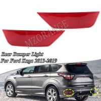 ✑☒ 1 Pair Tail Bumper Reflector Lamp For Ford Kuga 2013-2019 USA Version Warning Turn Signal Brake Light Reflector Car Accessories