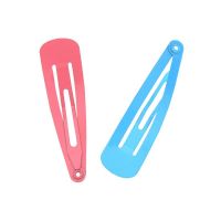 【AIL】Childrens spray paint color water drop hairpin Colored side clip dripping hairpin hair accessories