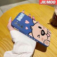 JIUMOO เคสปลอกสำหรับ Samsung Note 20อัลตร้าเคสการ์ตูนหมีน่ารักนิ่มเคสมือถือบางลายขอบสี่เหลี่ยมเคสนิ่มซิลิโคนเคสป้องกันการกระแทก