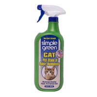 [คุ้มราคา!!] น้ำยาทำความสะอาดสิ่งสกปรกของแมว SIMPLE-GREEN NO.15311 CAT Stain&amp;Odor Remover Trigger Spray 32oz. Disinfectant solution น้ำยาทำความสะอาด cleanser **พร้อมส่ง**