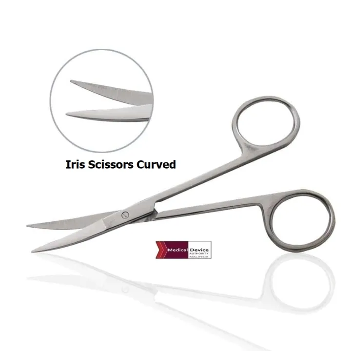 IRIS SCISSORS CURVED SURGICAL MEDICAL USE SCISSORS Lazada