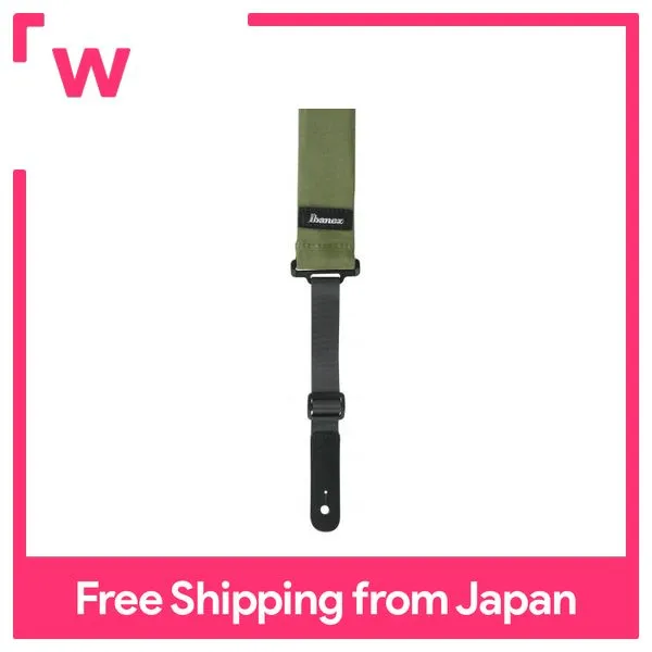 Ibanez Ibanez POWERPAD Power Pad Strap (Moss Green) GSF50MGN with soft