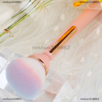 mishun318862 1PC แปรงทำความสะอาดเล็บฝุ่นหัวใหญ่สำหรับทำเล็บ Blush Powder Makeup Brush