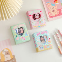 3 Inches Photo Album Storage Notebook love Hollowed Out 3 Inches student Cartoon Polaroid Photos Star Card Album