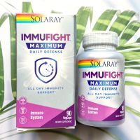 วิตามินรวม ImmuFight Maximum Daily Defense 90 VegCaps (Solaray®)