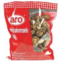 เห็ดหอม ขนาดดอกกลาง บรรจุ 500กรัม/แพ็ค ตราเอโร่ aro Dried Mushroom