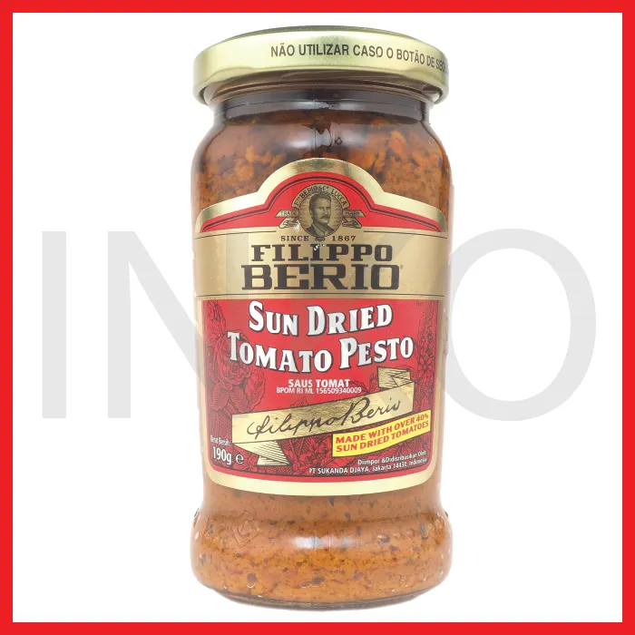FILIPPO BERIO SUN DRIED TOMATO PESTO 190GR Lazada Indonesia
