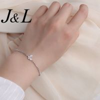 COD SDGREYRTYT Fashion Women Jewelry Korean Alloy Crystal Butterfly Two Chains Bracelet