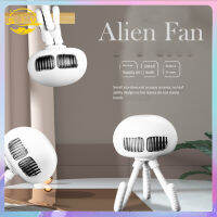 Alien Fan Home พัดลม Usb แบบใช้มือถือ Multi-Functional Creative Mute Desktop Bladeless Electric Fan