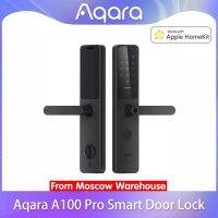 Aqara A100โปรประตูสมาร์ทบลูทูธซิกผึ้งบ้าน5.0โฮมคีย์ยกเลิกลายนิ้วมือพร้อมชุดอุปกรณ์ภายในบ้าน