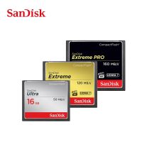 Sandisk การ์ดความจำการ์ด GB CF Extreme PRO 32GB ความเร็วสูง64GB แฟลชการ์ดขนาดกระทัดรัดสำหรับ DSLR และกล้องแคมคอร์เดอร์เอชดี128GB