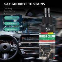 Car Detailing Interior Cleaner Professional Car Dash Cleaner Safe Stain Remover Water Free Interior Detail Spray All Purpose Car Cleaner for Seats Upholstery Leather supple