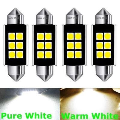 【CW】4pcs Festoon 31mm 36mm 39mm 41mm LED Bulb C5W Super Bright 3030 SMD Canbus Error Free Auto Interior Doom Lamp Car Styling Lights