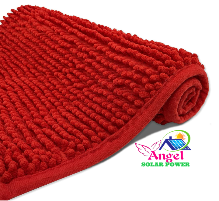 Chenille Bath Mat NonSlip Microfiber Floor Mat 35*55cm(14*22inc) B101