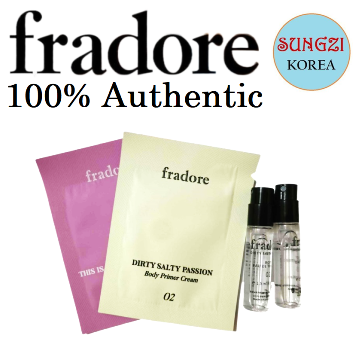 Made In Korea Fradore Best Collection Trial Kit 4 Items Lazada Ph 6133