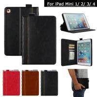 คุณภาพสูง PU หนังสำหรับ Apple A Pad MINI 1 2 3 4 A1432 A1454สำหรับ padad MINI 4สมาร์ท