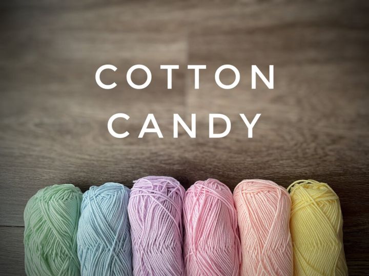 ไหมพรม-ไหมพรมคอตตอน-ไหมพรมคอตตอนนม-แพ็ค-6-ม้วน-cotton-4ply-6-color-pack