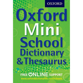 Oxford Mini School Dictionary and Thesaurus English Dictionary reference book