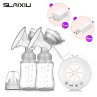 ZZOOI Breast Pump Breast Pump Unilateral And Bilateral Free milk Manual Silicone Breast Pump Breastfeeding Electric Free power adapter