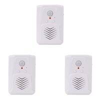 ♂ ABHU 3X Sensor Motion Door Bell Switch MP3 Infrared Doorbell Wireless PIR Motion Sensor Voice Welcome Door Bell Entry Alarm