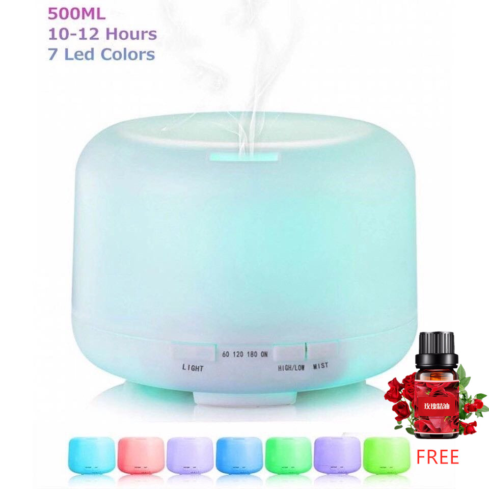 Details about   300ml LED Essential Oil Humidifier Ultrasonic Aroma Diffuser Air Aromatherapy 