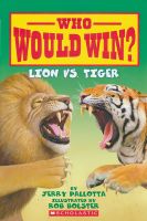 Lion and tiger guess who will win series academic who would win lion vs tiger graded picture book stem animal theme popular science books imported in English