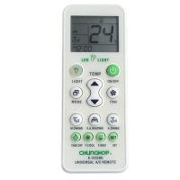 Chunghop Zhonghe K-2028E Air Conditioner Universal Universal Remote Control English Global One-Button Pairing With Lights