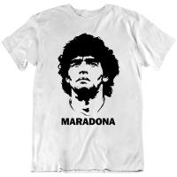 Maradona Legend Tee ฟุตบอลอาร์เจนตินากีฬาพัดลม Retro เสื้อใหม่S-5XL