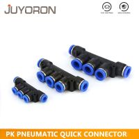 PK Pneumatic Fittings 4mm 6mm 8mm 10mm 12mm Pneumatic Quick Connector for Pneumatic Air Hoses Tube Pipe