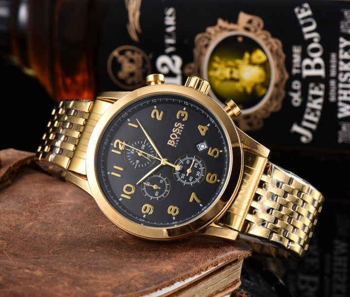 2021ใหม่นาฬิกา-original-no-1hugo-boss-นาฬิกาสำหรับผู้ชายคุณภาพสูงเต็มรูปแบบนาฬิกาควอตซ์สำหรับผู้ชายแฟชั่นสบายๆนาฬิกาข้อมือธุรกิจ