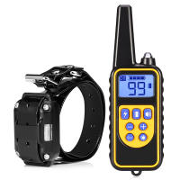 800m Electric Dog Training Collar Waterproof Rechargeable Dog Collar With Remote Control Electric Dog Training Collar