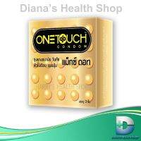 OneTouch Maxx Dot ถุงยางอนามัย  วันทัช แม็กซ์ ดอท ผิวไม่เรียบ ขนาด 52 มม. 1 กล่อง