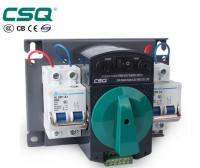 ATS CSQ เอทีเอสสวิทช์ สวิตช์เปลี่ยนแหล่งจ่ายไฟฟ้าอัตโนมัติ (CSQ Automatic Transfer Switch) 63A 220V 1 phase