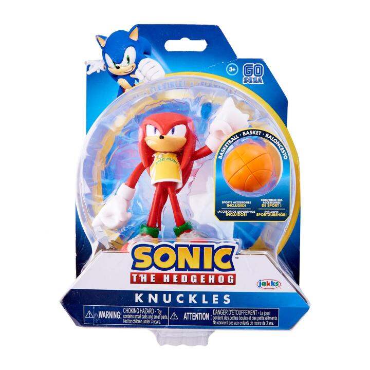 Sonic The Hedgehog Sega 4-inches Bendable Action Figures With Accessory 